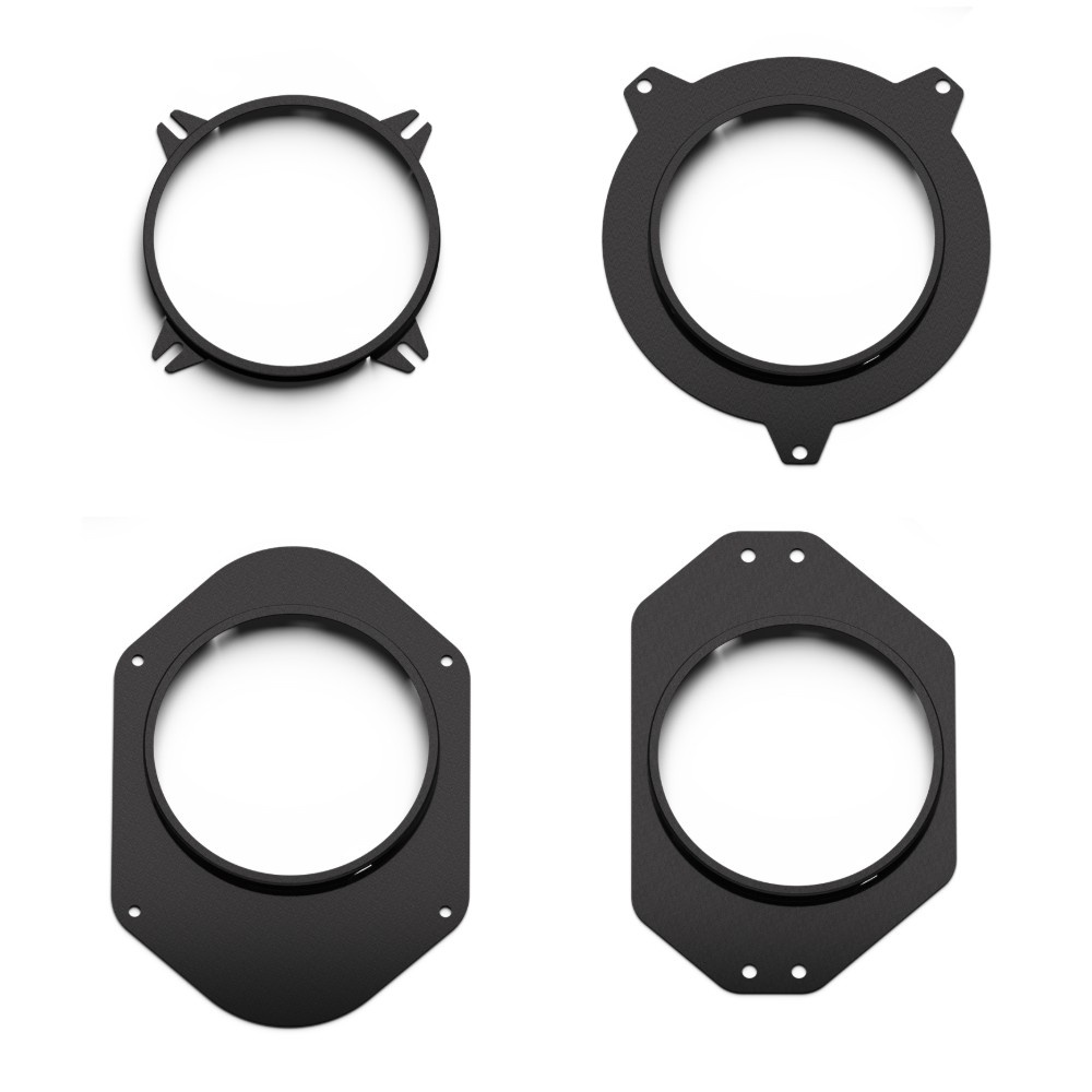 Rockford Fosgate Punch P1V2-5, 5,25-tommers 3-veis koaksialhøyttaler, par