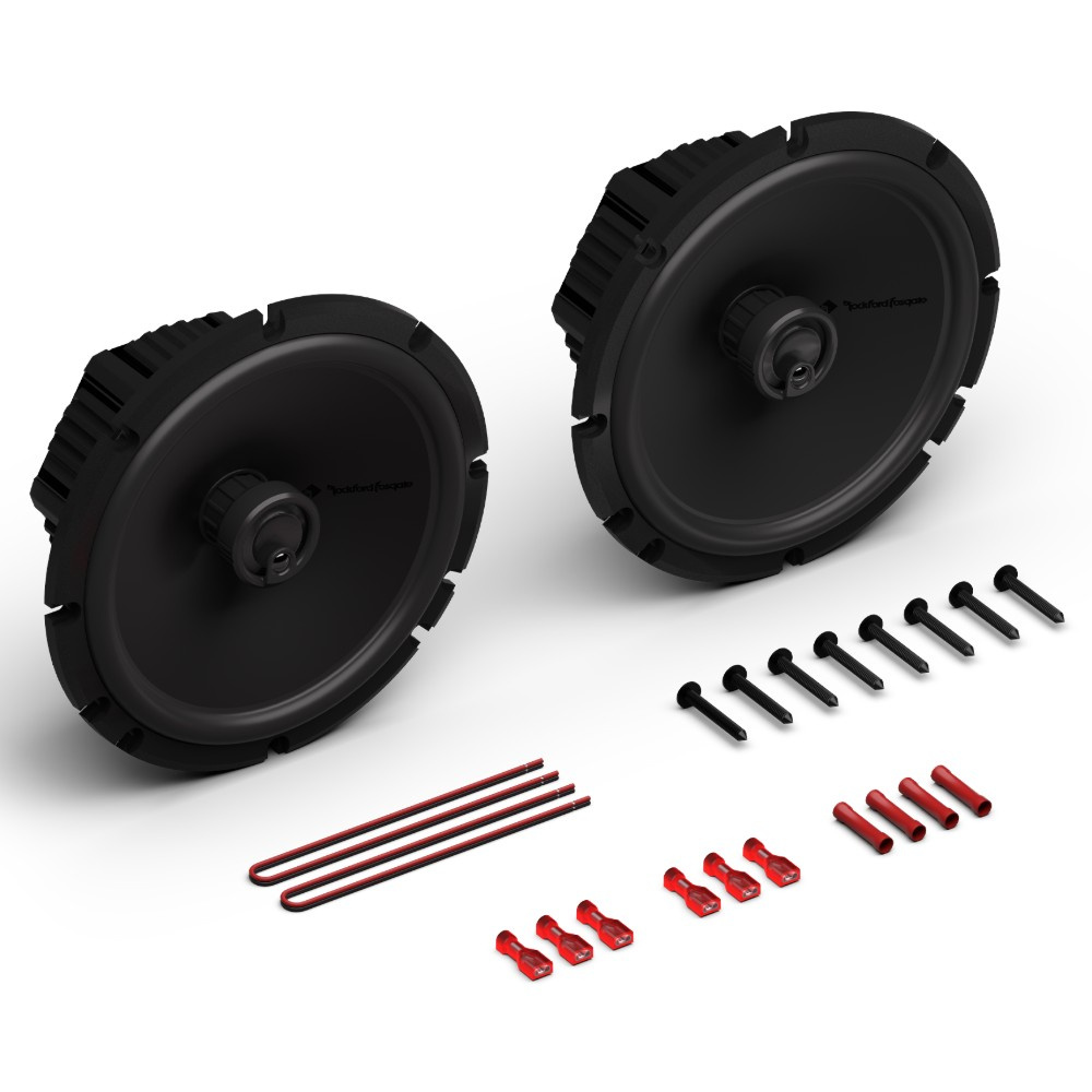 Rockford Fosgate Punch P1V2-65, 6,5-tommers 3-veis koaksialhøyttalere, par