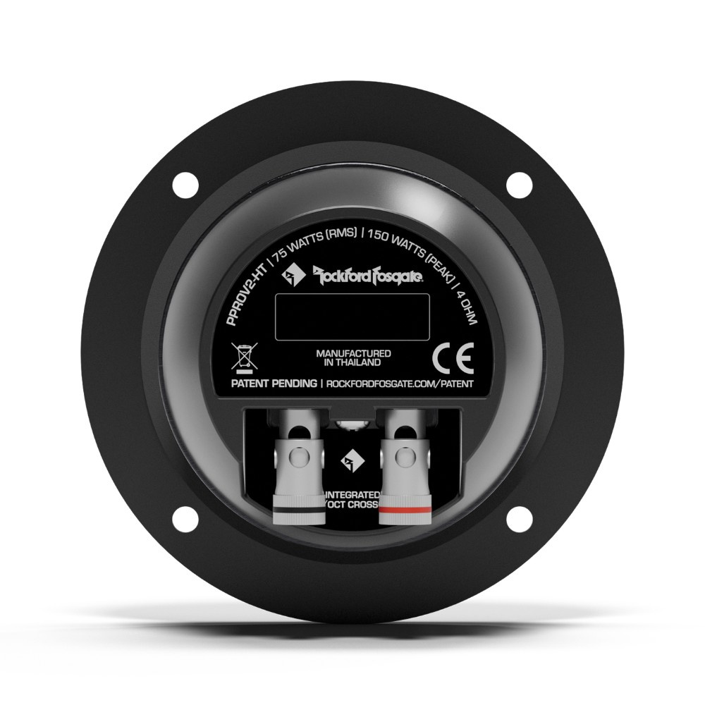 Rockford Fosgate Punch Pro PPROV2-HT, kompakte horndiskanter, par