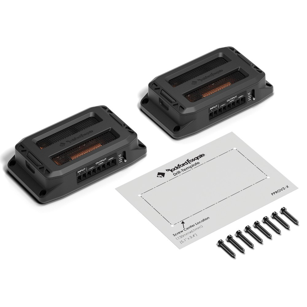 Rockford Fosgate Punch Pro PPROV2-X, passive delefilter, par