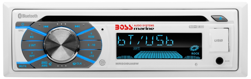 BOSS MR508UABW marinestereo 1-din