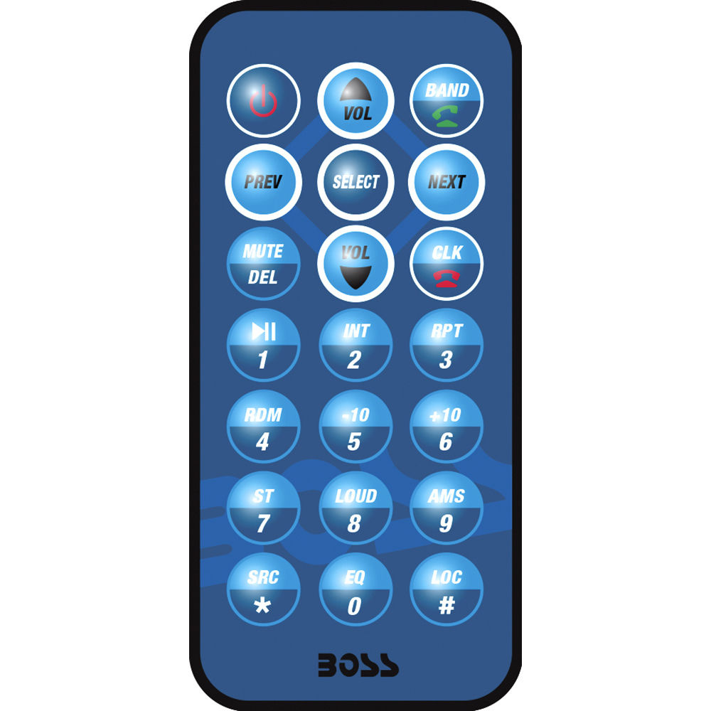 BOSS MR508UABW marinestereo 1-din