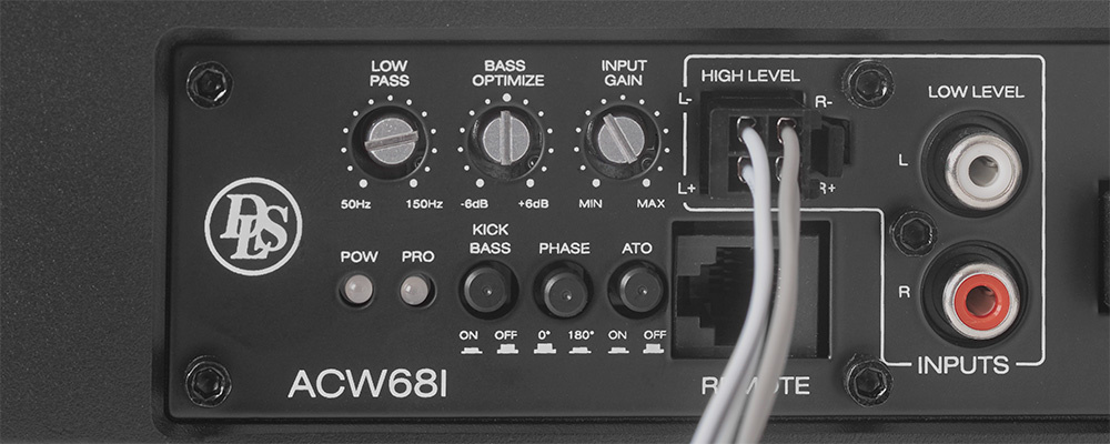 DLS ACW68i, kompakt undersetebass