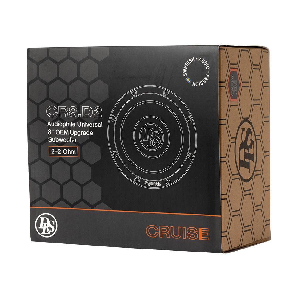 DLS Cruise CR8.D2, 8 tommers bass