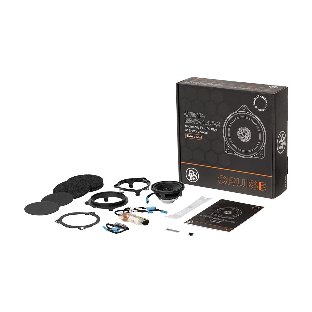DLS Cruise CRPP-BMW1.4CX, modelltilpasset koaksialhøyttaler til BMW