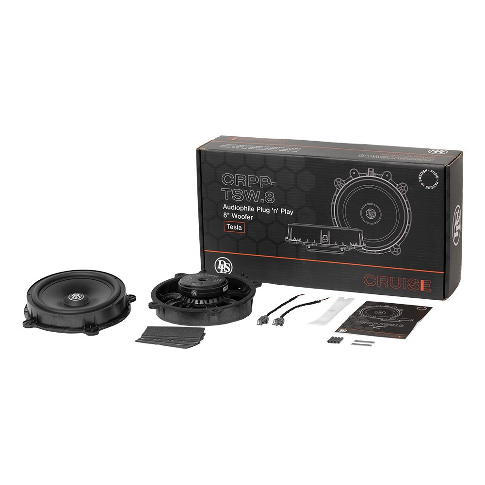 DLS Cruise CRPP-TSW.8, modellanpasset bass til Tesla Model 3 & Y