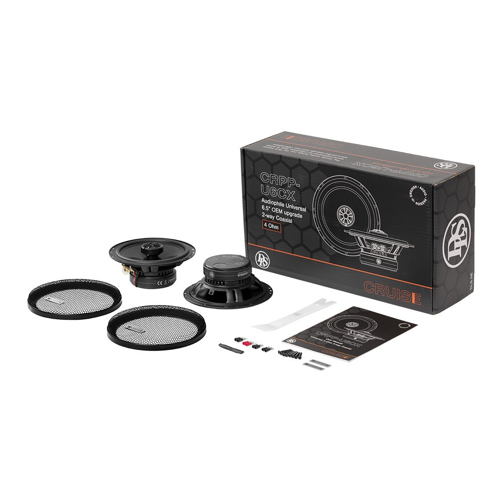 DLS Cruise CRPP-U6CX, velydende 6.5 tommers koaksialhøyttaler