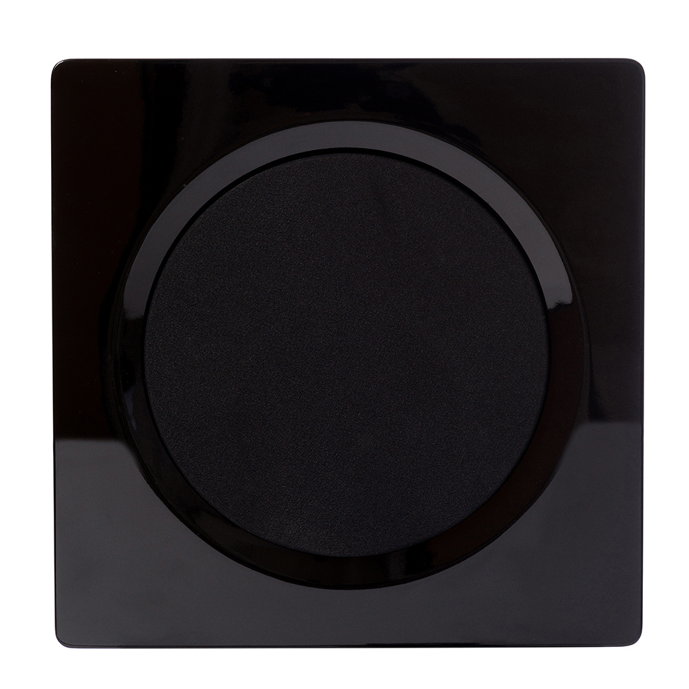 DLS Flatbox D-One vegghøyttaler i svart, stykk