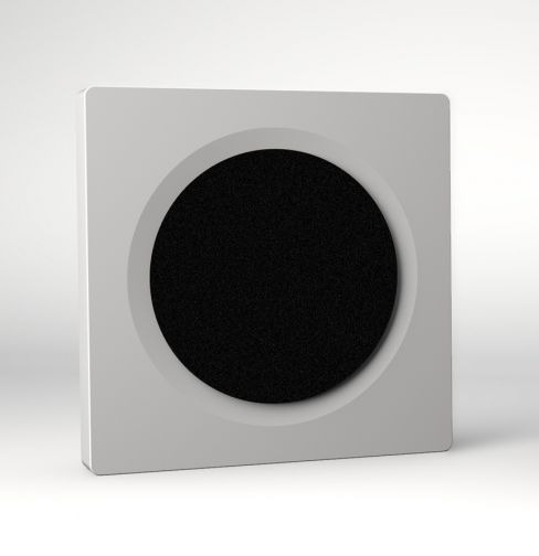 DLS Flatbox D-One vegghøyttaler i hvitt, stykk