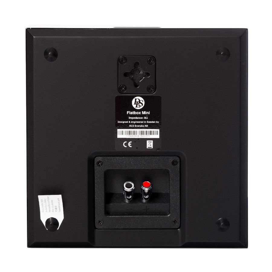 DLS Flatbox Slim Mini, Svart pianolakk, stykk