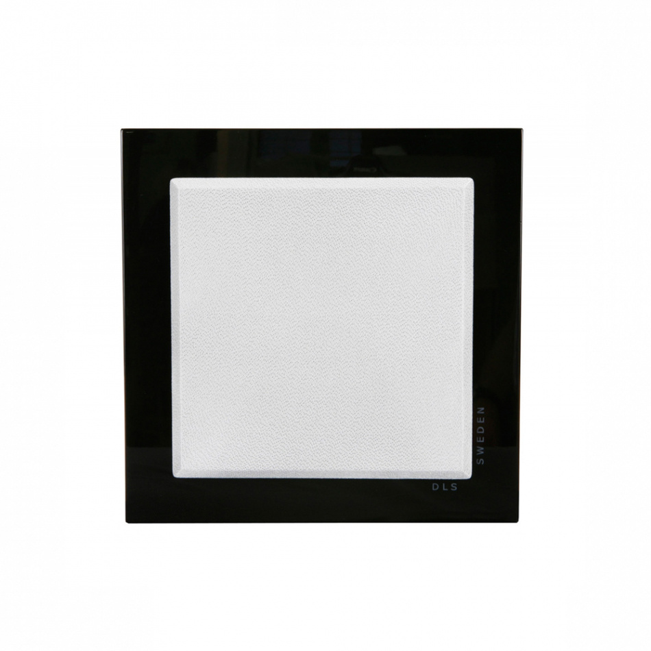 DLS Flatbox Mini on-wall høyttaler i pianosvart, stykk