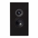 DLS Flatbox Midi on-wall høyttaler i matt svart, stykk DLS Flatbox Midi on-wall høyttaler i matt svart, stykk