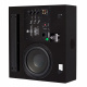DLS Flatsub Midi vegghengbar aktiv subwoofer, matt svart DLS Flatsub Midi vegghengbar aktiv subwoofer, matt svart