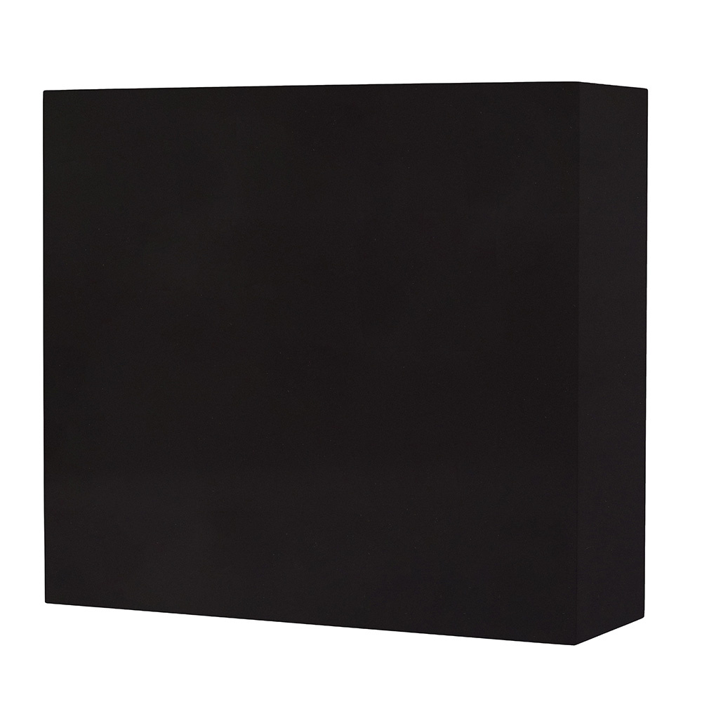 DLS Flatsub Midi vegghengbar aktiv subwoofer, matt svart