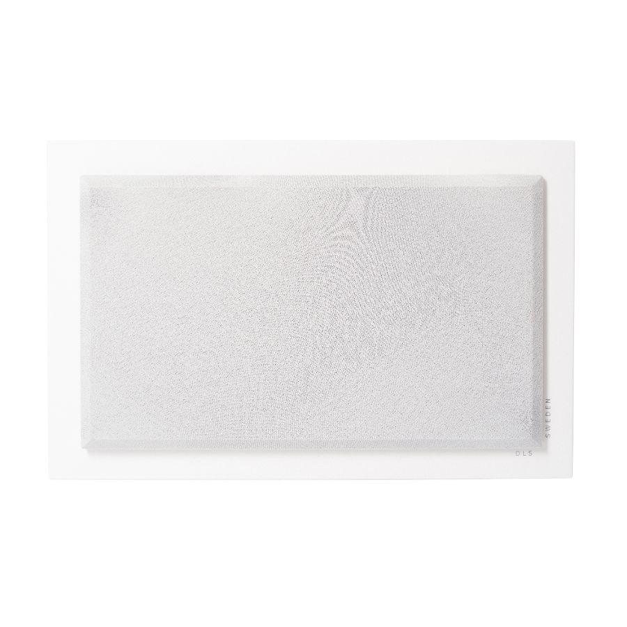 DLS Flatsub 8.2 vegghengbar aktiv subwoofer, matt hvit