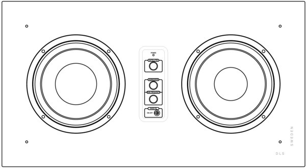 DLS Flatsub Stereo-One - Bluetooth 2.1 system, vit