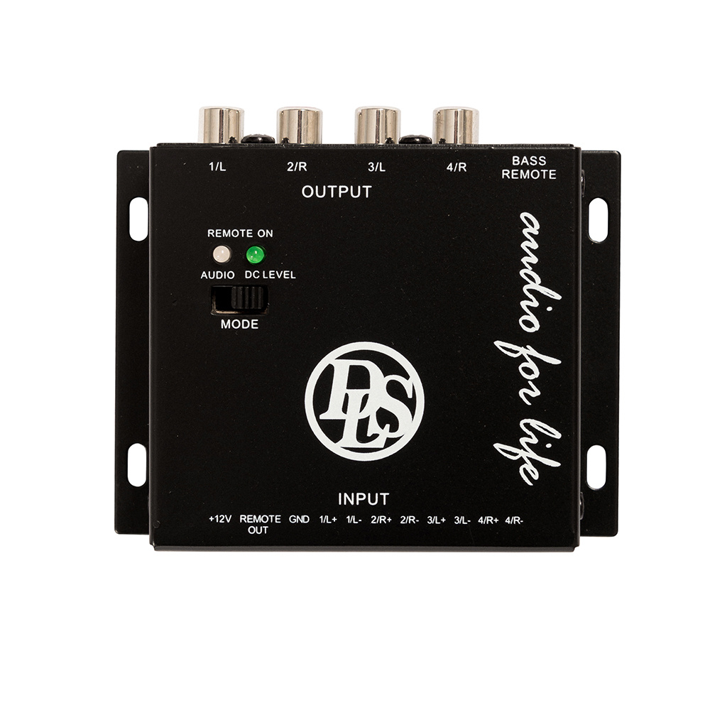 DLS HLC4.2 Høy/Lavnivåomformer firekanal