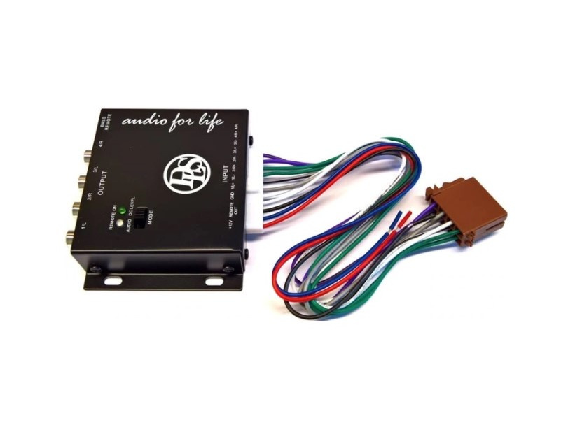 DLS HLC4.2 Høy/Lavnivåomformer firekanal