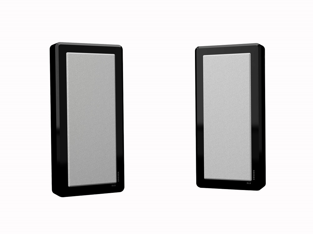 DLS Flatbox M-One on-wall högtalare i pianosvart, stykk