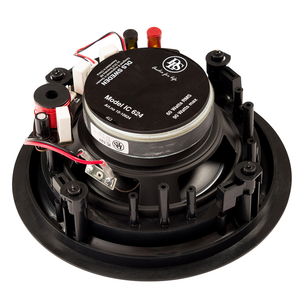 DLS IC624, 6.5'' innebygde høyttalere, par