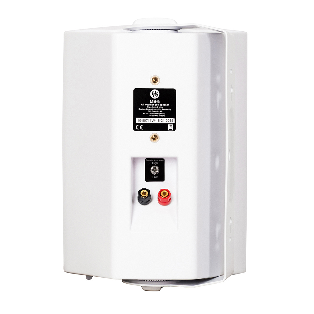 DLS MB6i 2-veis utendørshøyttaler, hvit