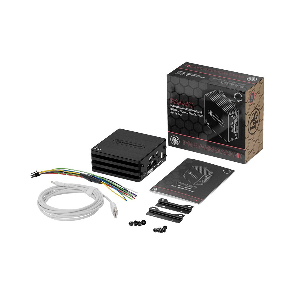 DLS PA4.6D, 6-kanals DSP med Bluetooth