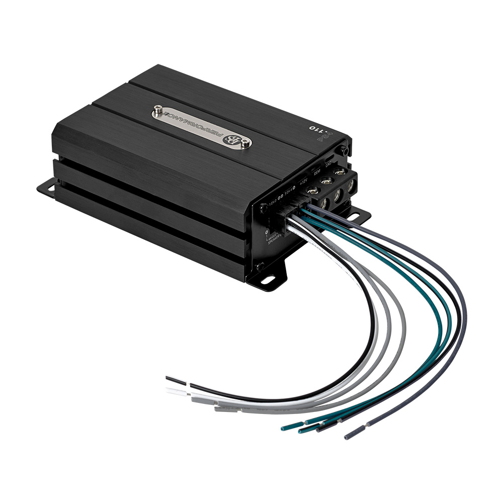 DLS Performance Slim PS4.110, kompakt firekanals forsterker