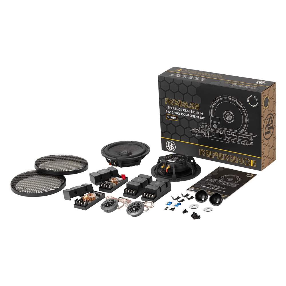 DLS Reference RCS6.25, ekstremt slankt 6.5 tommers kitsystem