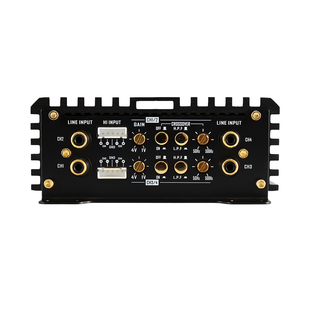 DLS Signature S4 24V, vellydende firekanals forsterker til lastebil
