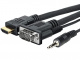 Vivolink allt-i-ett-kabel (VGA + HDMI + 3.5mm), 2 meter
