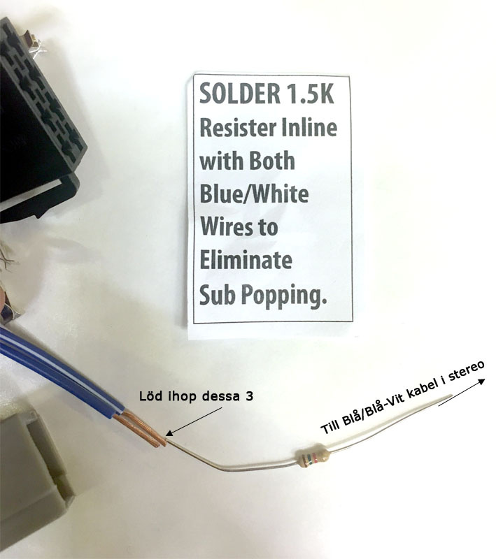 ISO kabel Ford Mustang, F150