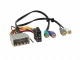 Aktiv system-adapter Chrysler/Dodge/Jeep, 22-pins>RCA Aktiv system-adapter Chrysler/Dodge/Jeep, 22-pins>RCA
