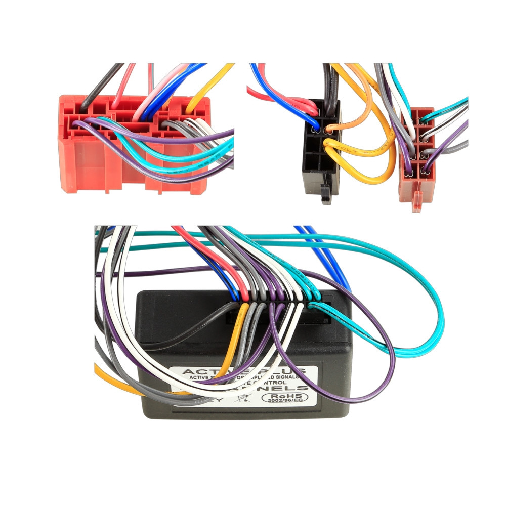 Aktiv systemadapter Mazda BOSE 22-pin>ISO