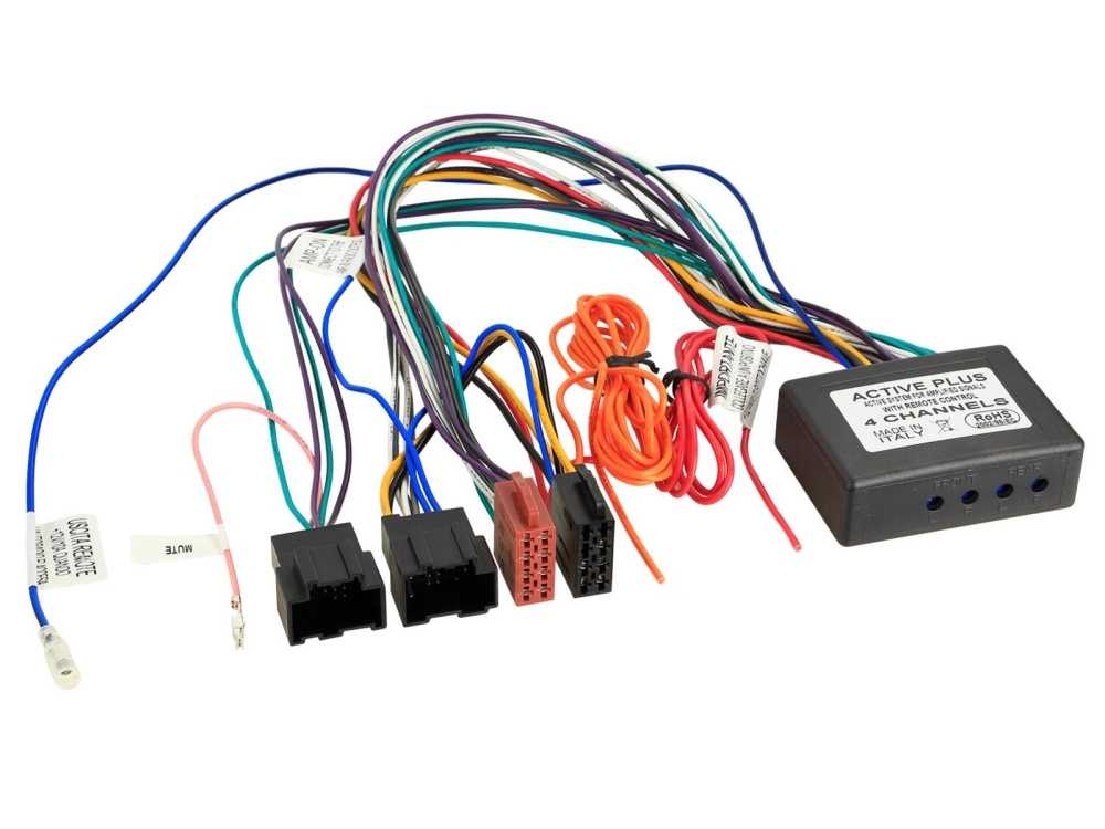 Aktiv systemadapter Cadillac/Saab 14/16-pin>ISO