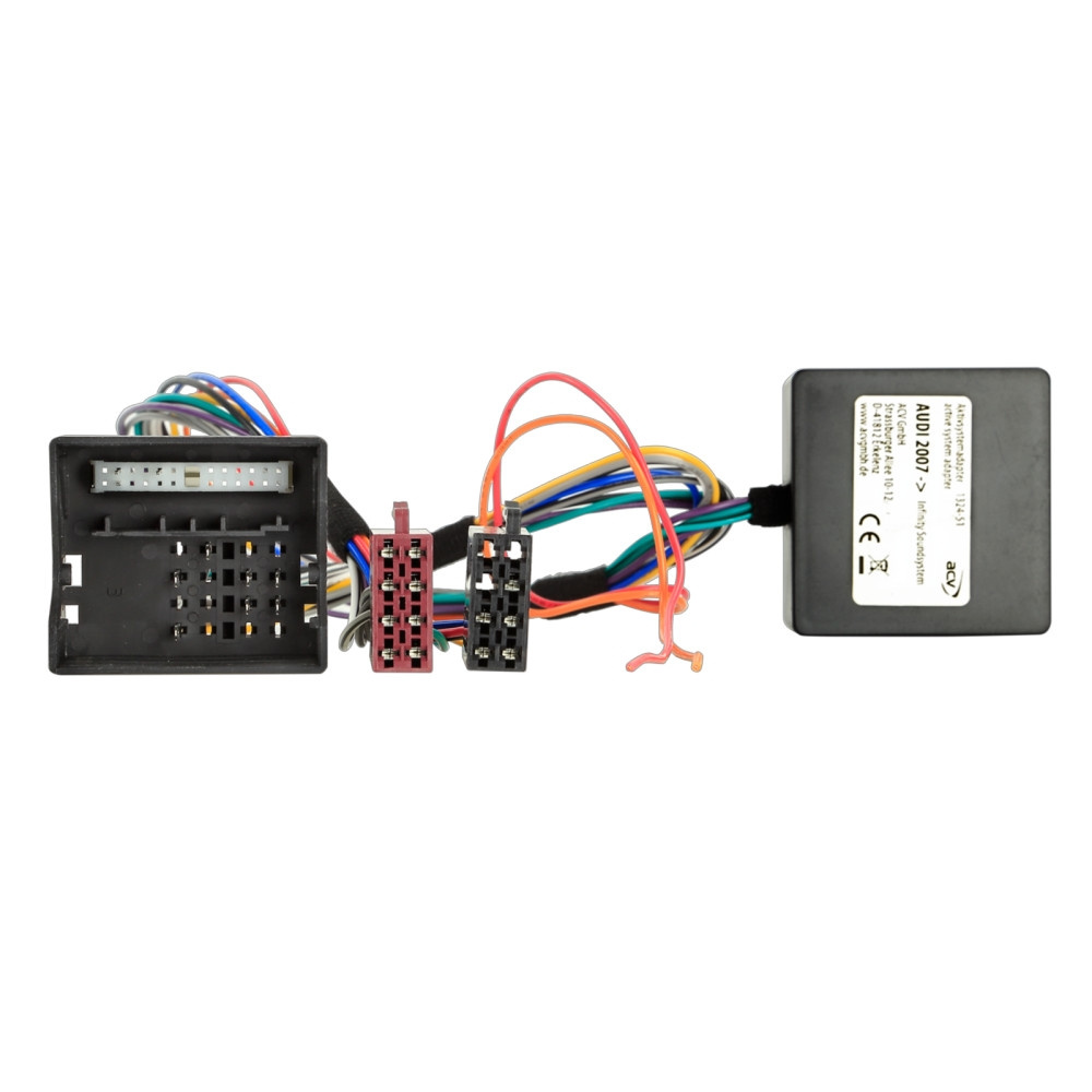 Aktiv systemadapter Audi Quadlock til ISO
