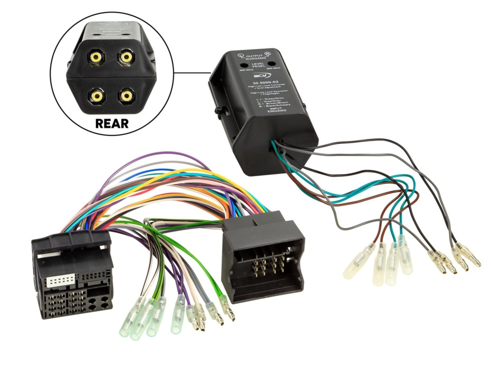 T-Harness Quadlock/Høy-Lav adapter