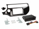 2-DIN Monteringsram INBAY Kia Rio, piano svart 2-DIN Monteringsram INBAY Kia Rio, piano svart