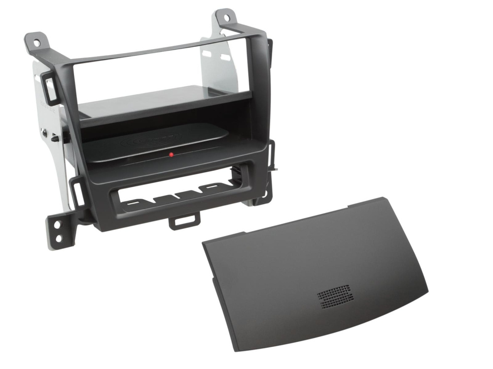 Monteringsramme 2-DIN Opel Zafira Tourer, svart