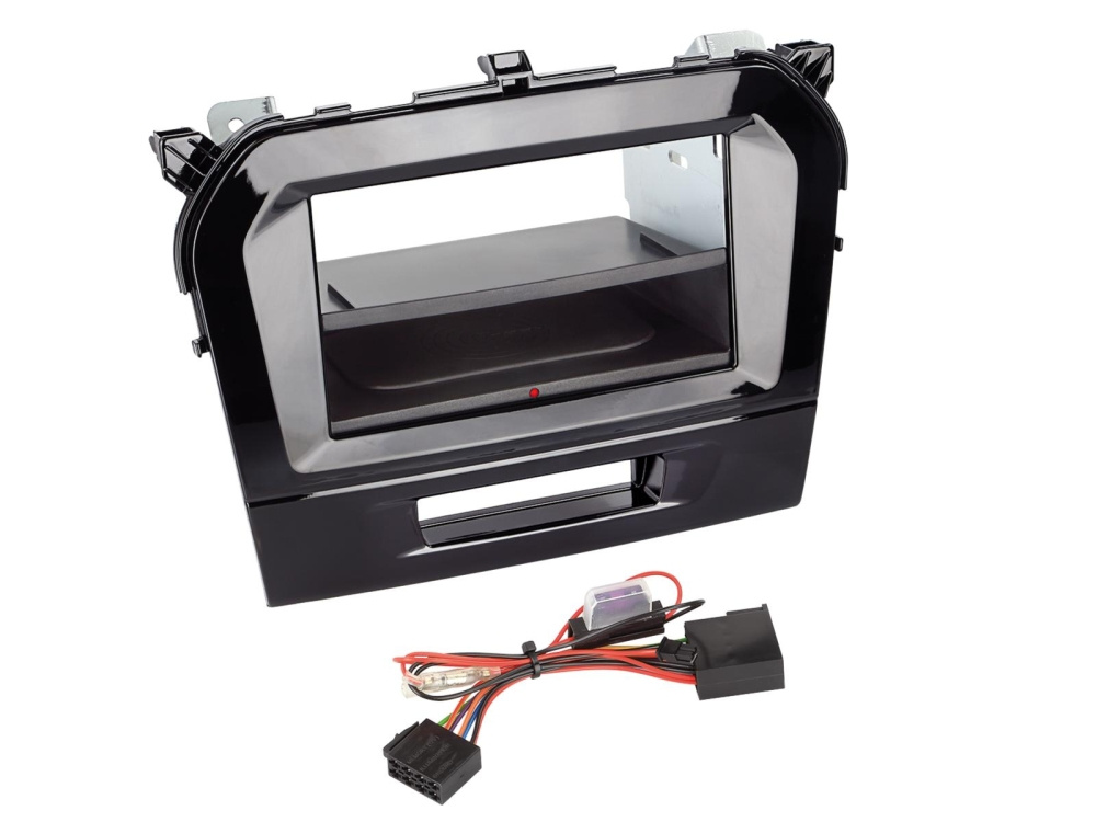 2-DIN monteringsram INBAY® Suzuki Vitara, svart