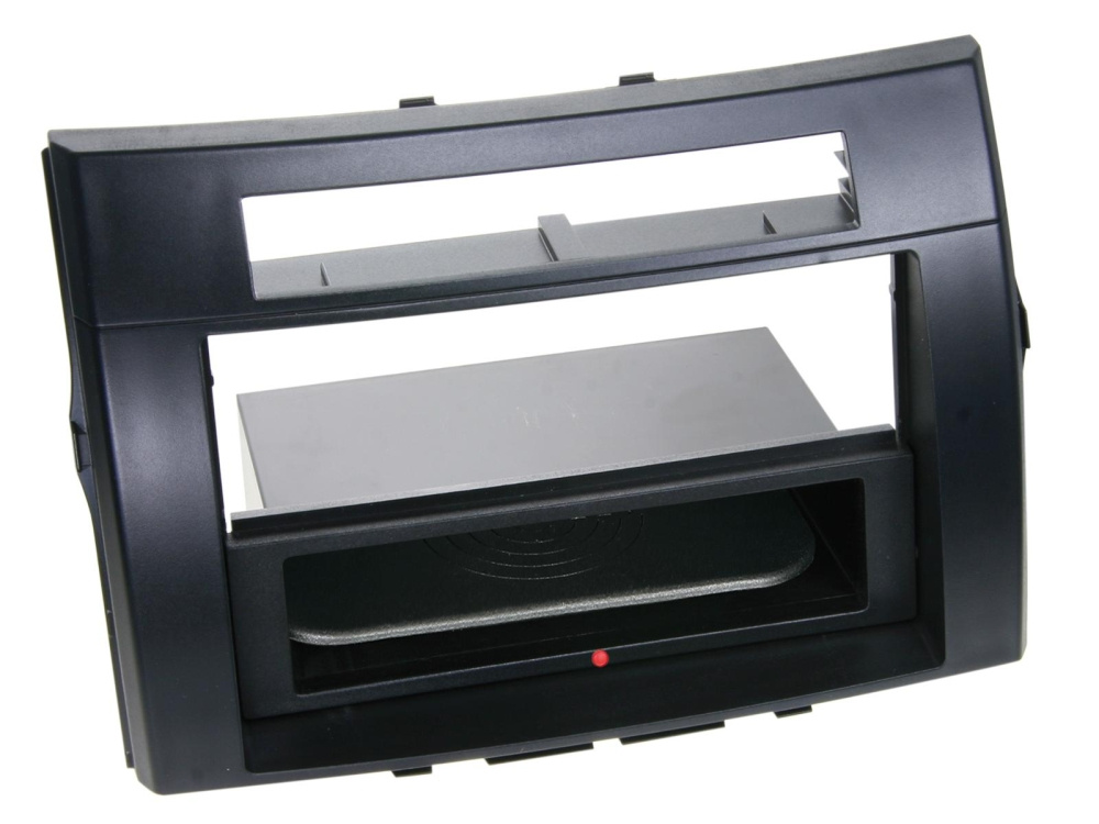 Monteringsramme 1/2-DIN Toyota Corolla Verso, svart