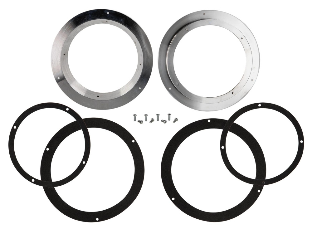 Høyttaleradapter Ø200mm til Ø165mm, aluminium