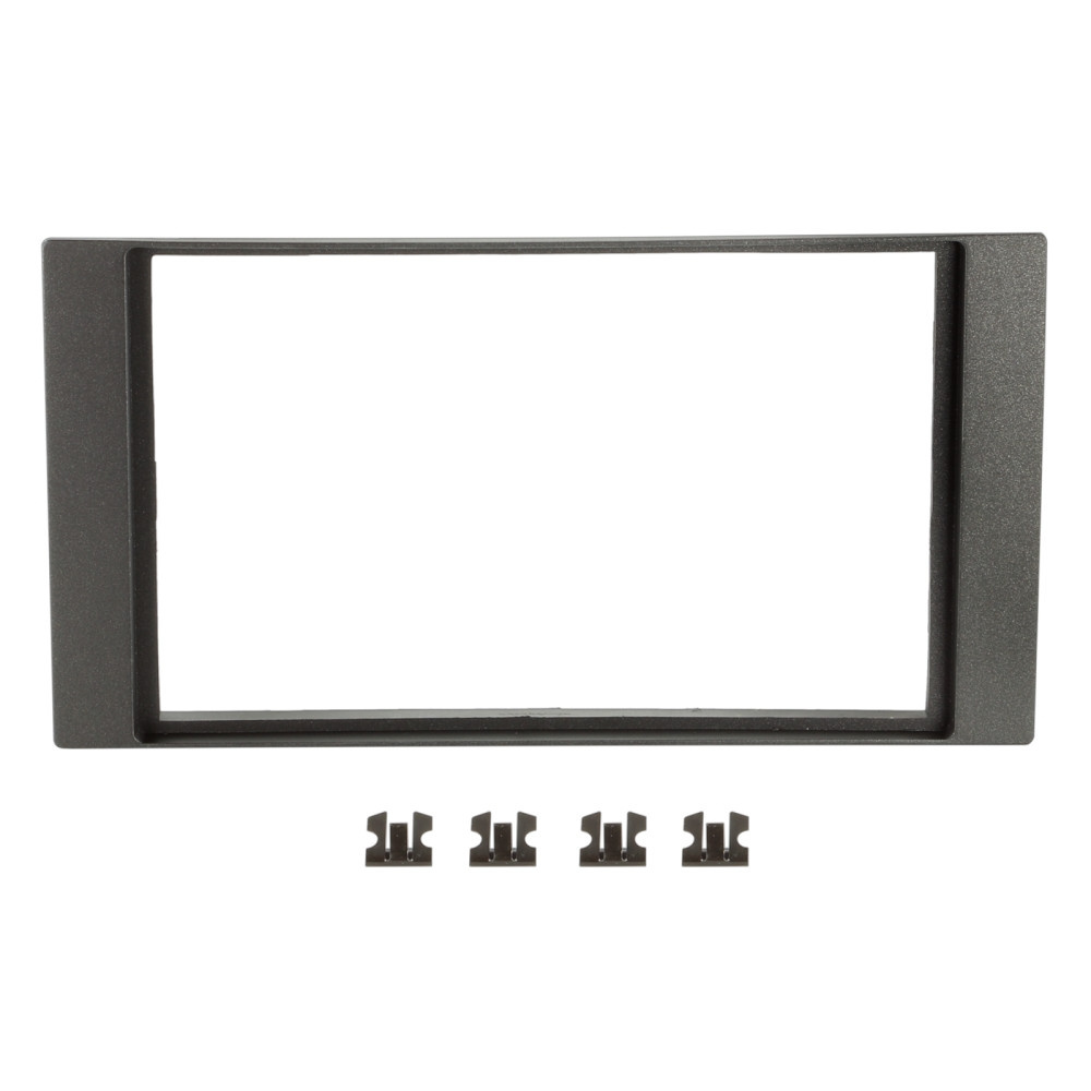 Monteringsramme 2-DIN Ford, svart