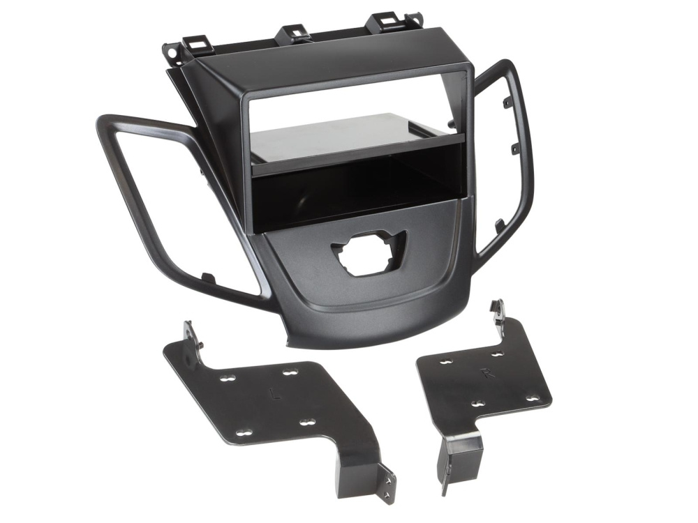 Monteringsramme 2-DIN Ford Fiesta, svart