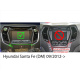 Monteringsramme 2-DIN med oppbevaringsrom, Hyundai Santa Fe svart Monteringsramme 2-DIN med oppbevaringsrom, Hyundai Santa Fe svart