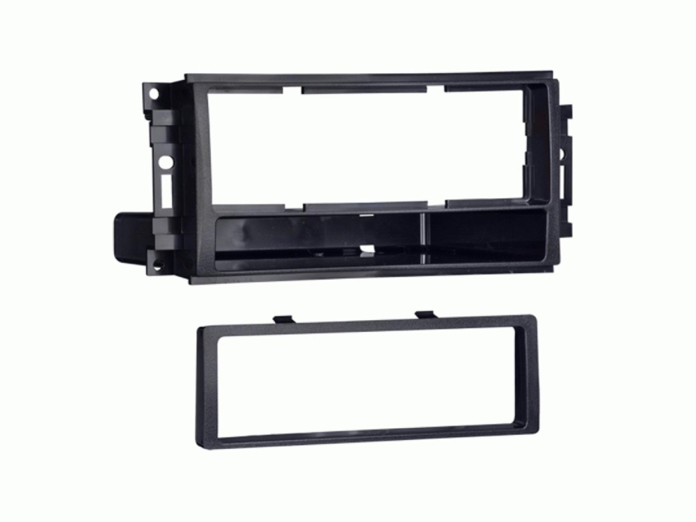 Monteringsramme 1-DIN med oppbevaringsrom Chrysler/Dodge/Jeep/Lancia/VW