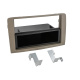 Monteringsramme 2-DIN Lancia Musa, antrasitt Monteringsramme 2-DIN Lancia Musa, antrasitt