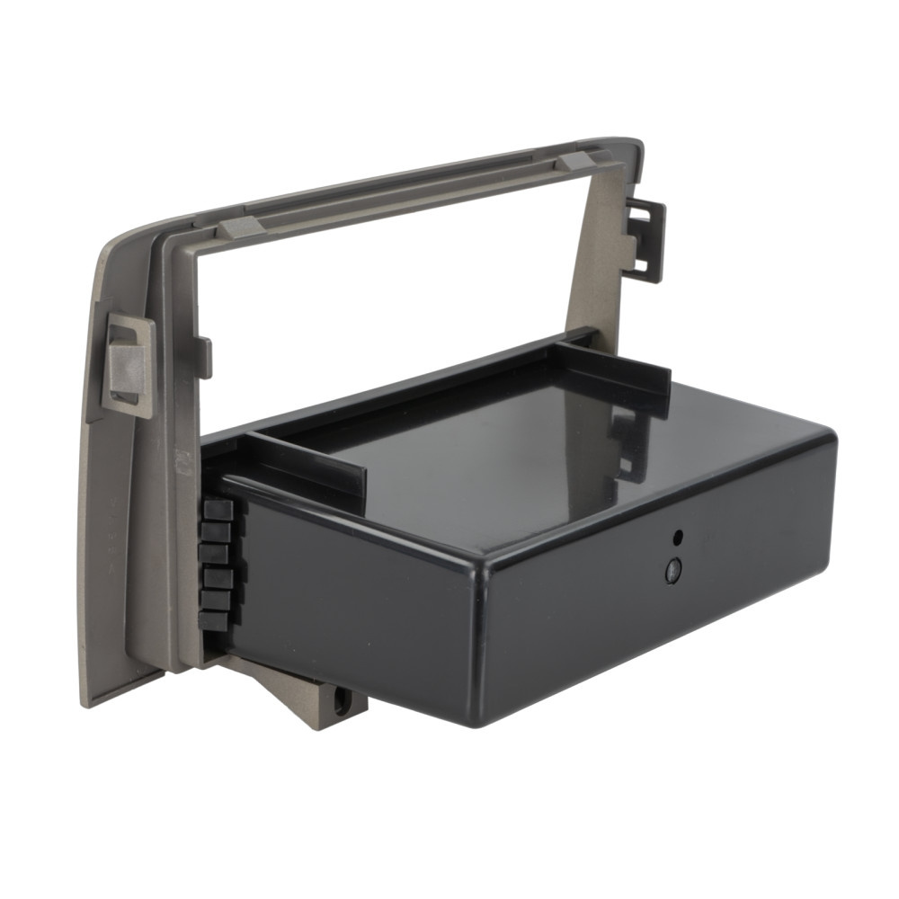 Monteringsramme 2-DIN Lancia Musa, antrasitt