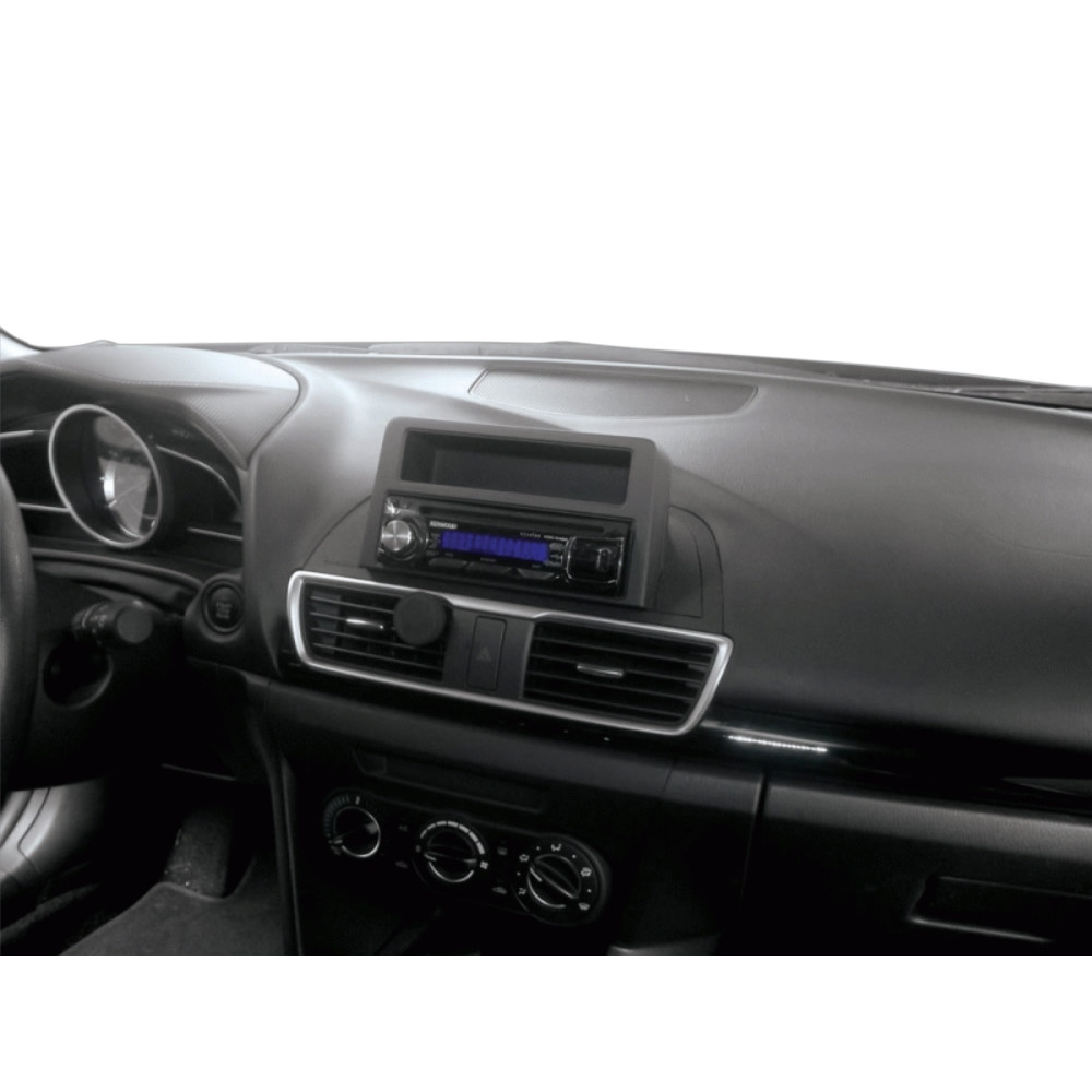 Monteringsramme 1-DIN med oppbevaringsrom Mazda 3
