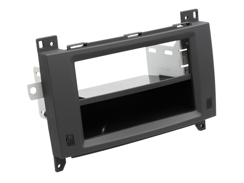 Monteringsramme 1-DIN med oppbevaringsrom Mercedes Vito/Viano