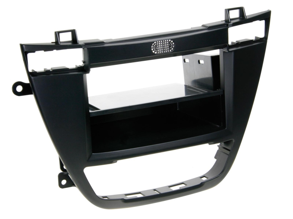 Monteringsramme 2-DIN med oppbevaringsrom, Opel Insignia 2008-2013, svart